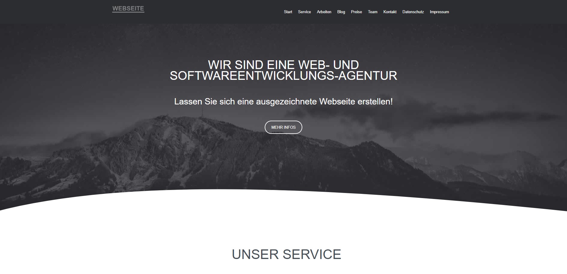 Webseiten-Bestellung website